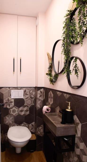 T3 Le Designer 4E-Terrasse-Climatisation & Netflix Apartment Marseille Exterior photo